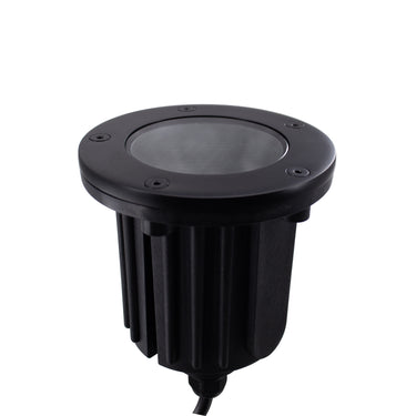 Vault Black Brass In-Ground Light